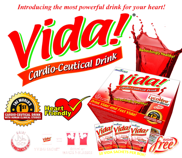 VIDA CARDIO-CEUTICAL DRINK 30 Sachets of AIM Global