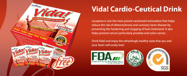VIDA CARDIO-CEUTICAL DRINK 30 Sachets of AIM Global