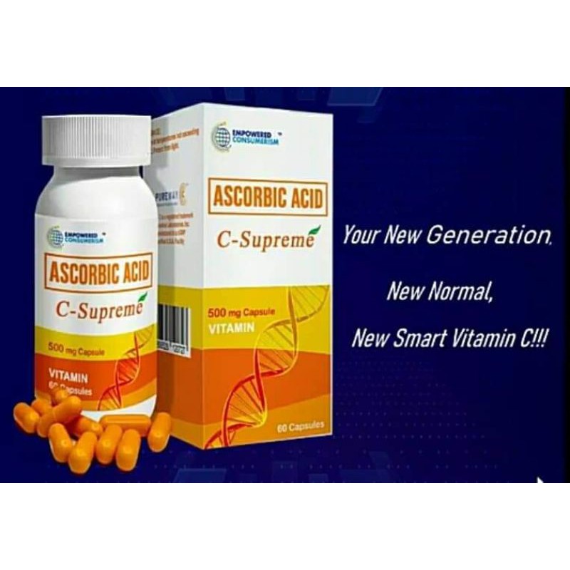 AIM GLOBAL C - SUPREME ASCORBIC ACID VITAMIN C 500mg (60 capsule)