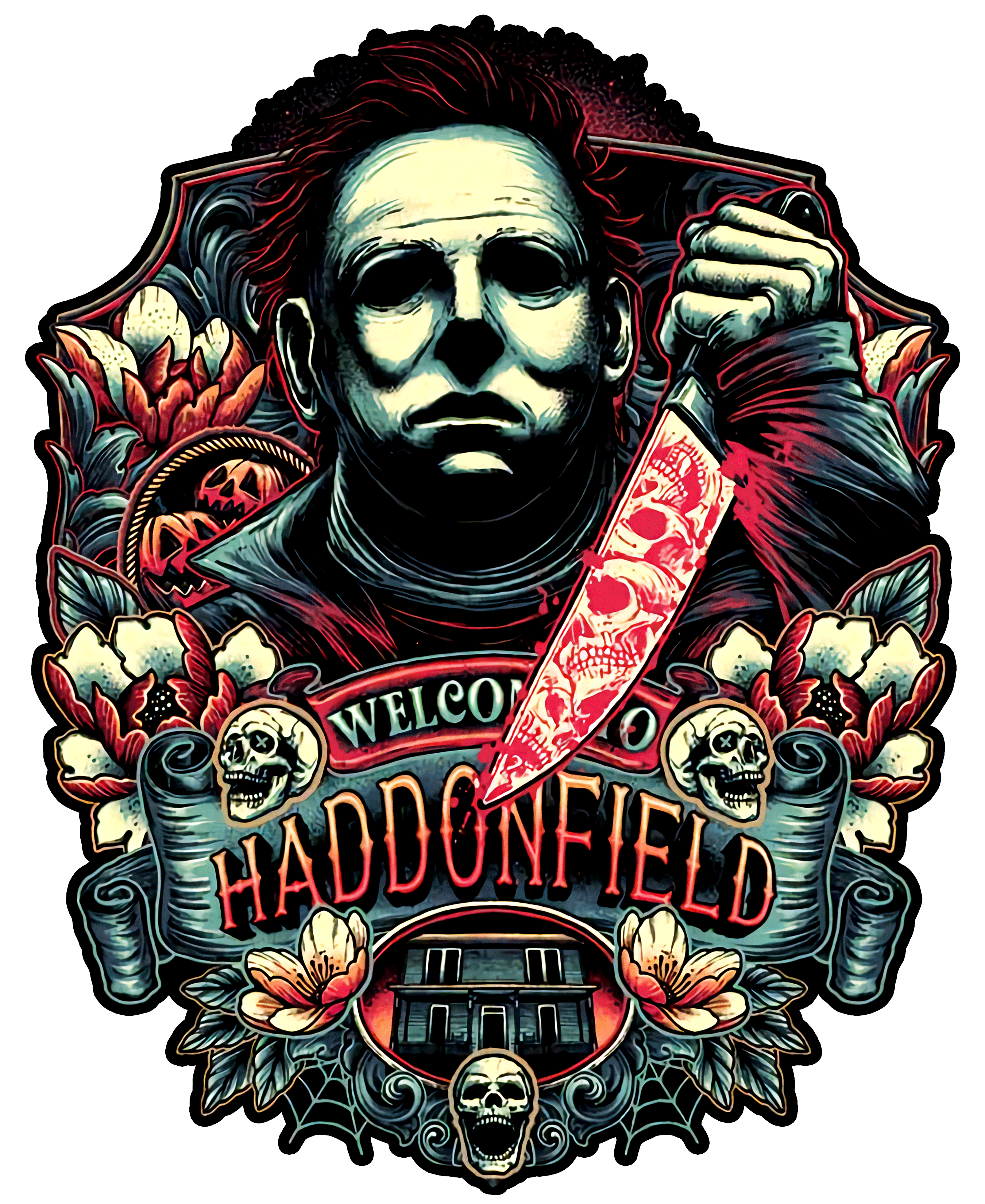 Haddonfield Horror Art Print