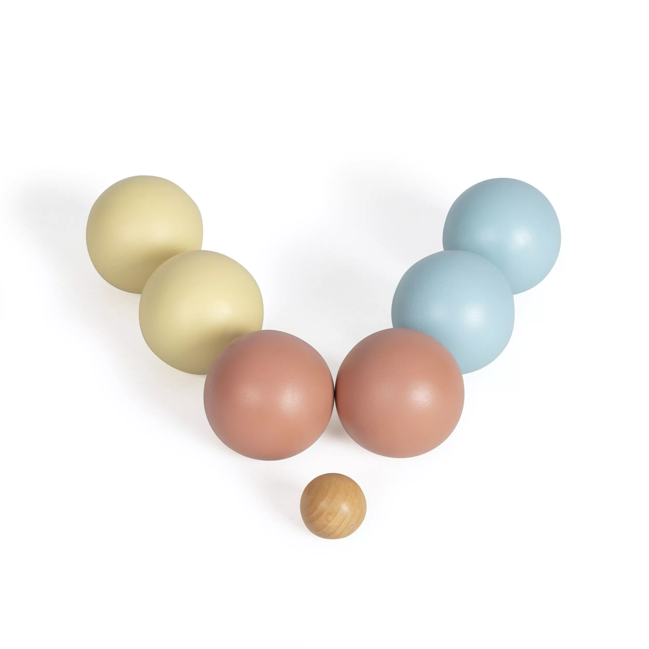 Pétanque colorée