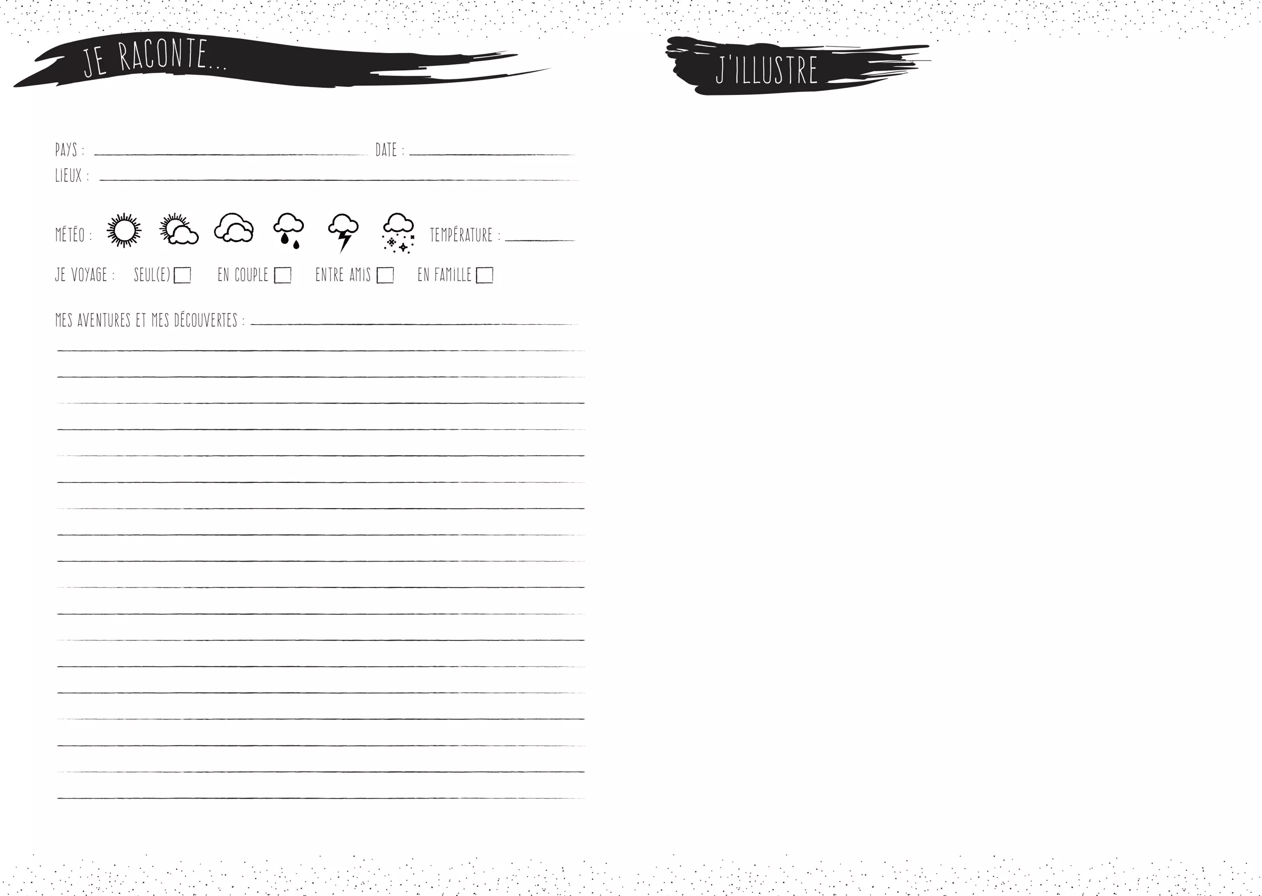 Carnet d'aventures