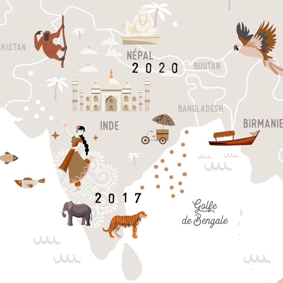 Carte du Monde