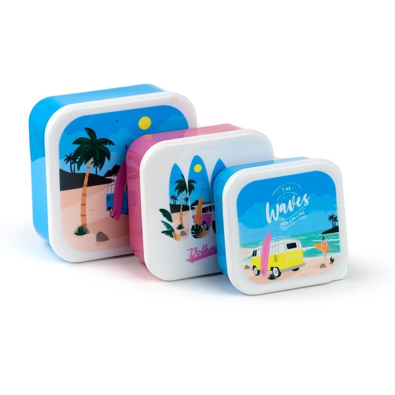 3 Boîtes Snack Surf