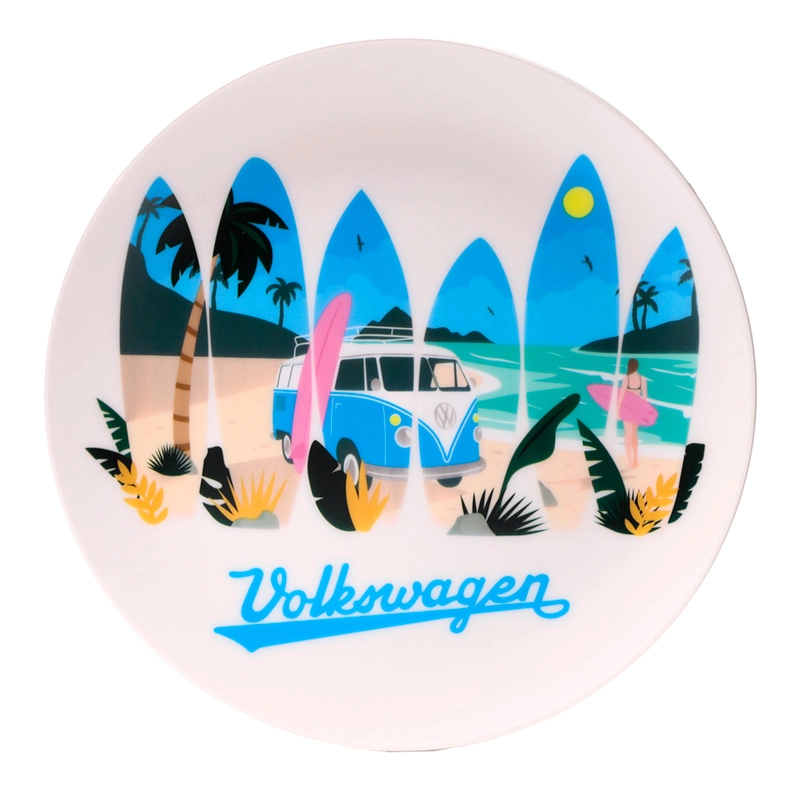 4 Assiettes Surf