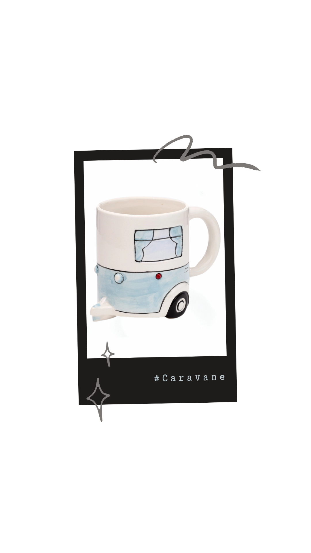 Mug Caravane Bleue