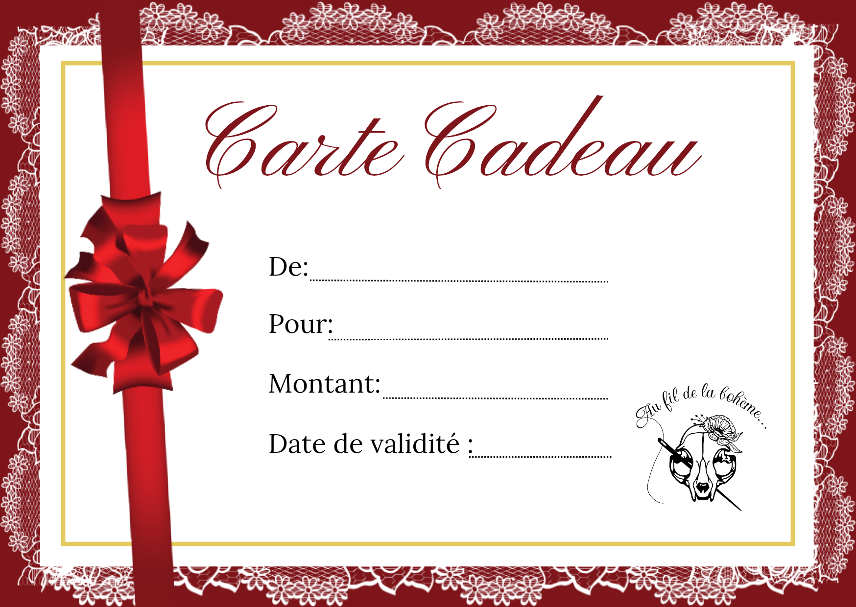 Carte cadeau