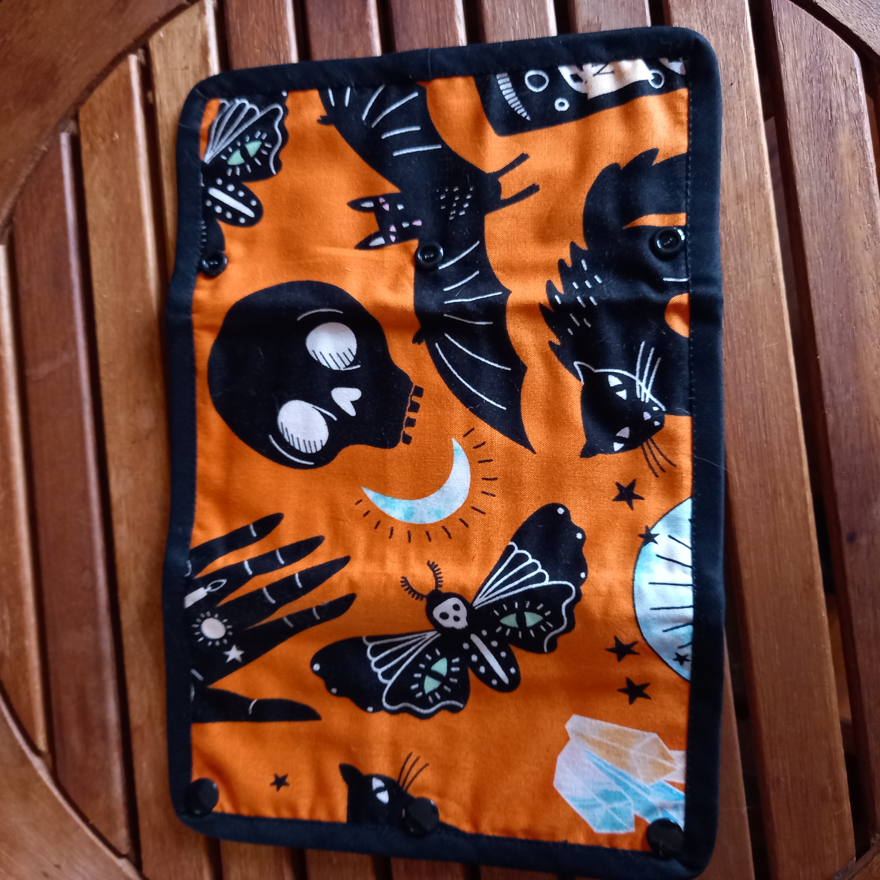 Porte-feuilles Witchy orange