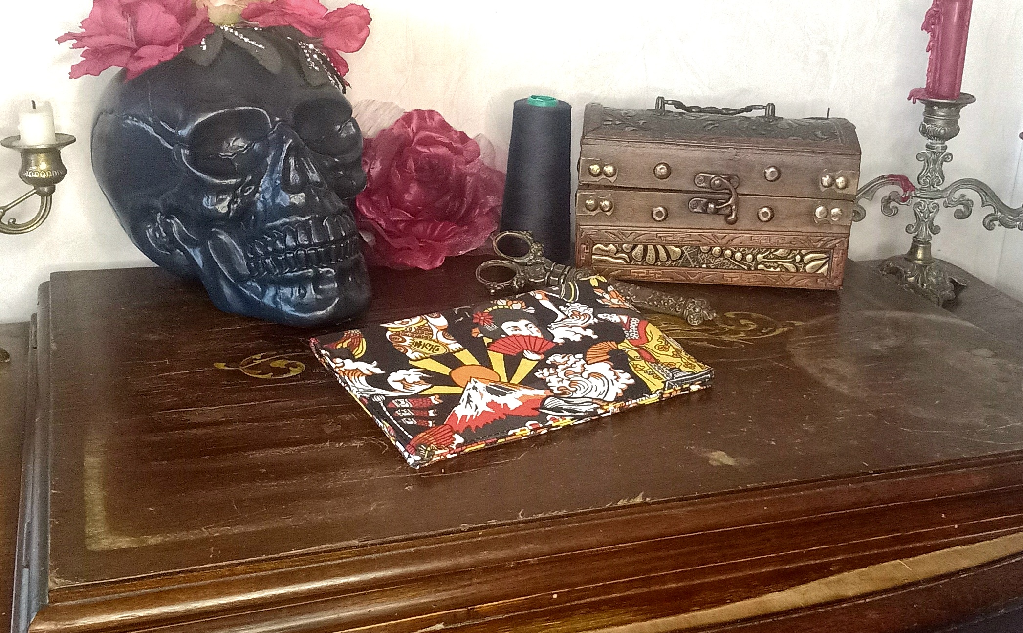 Porte chéquier asia vibes