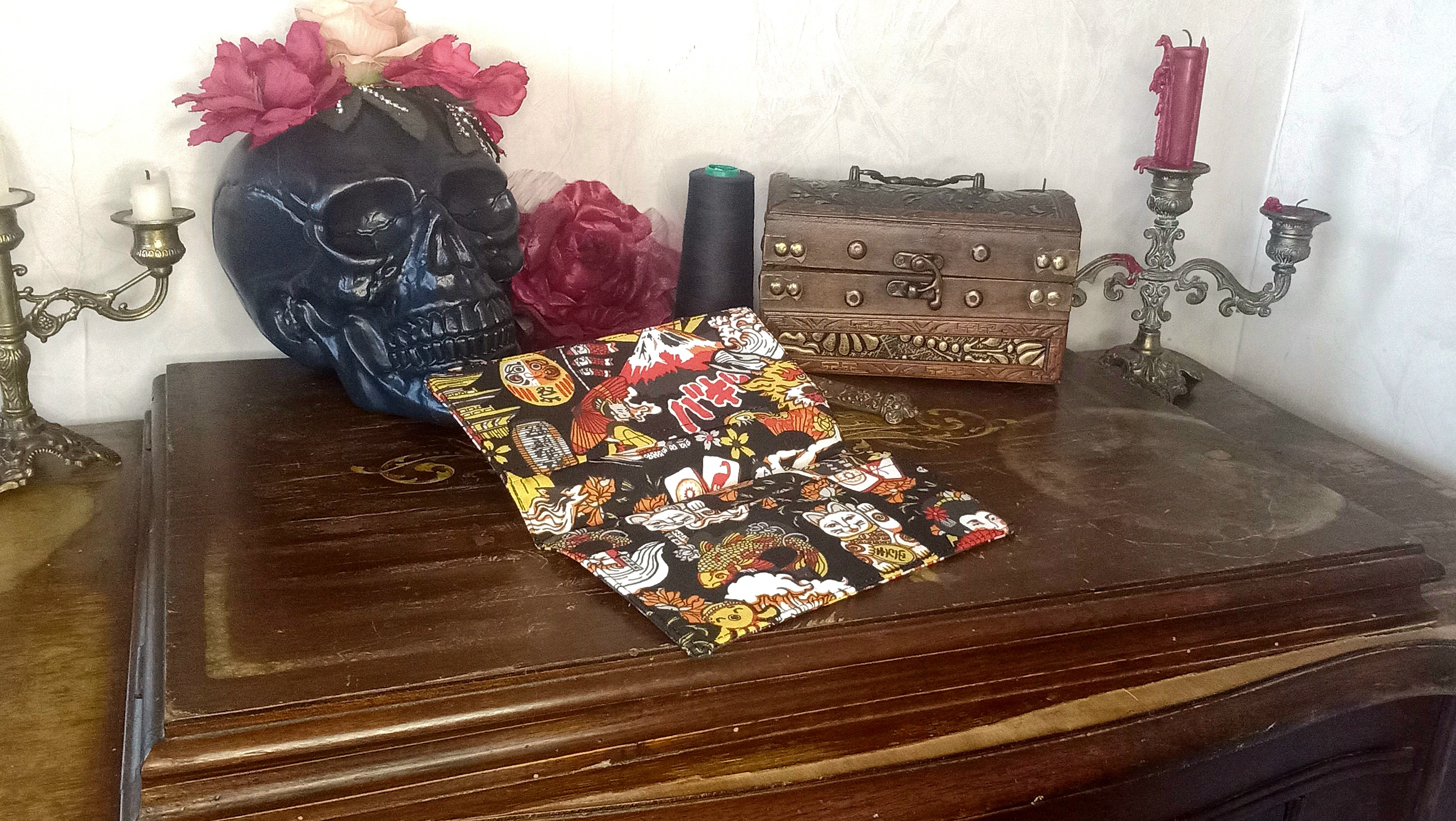 Porte chéquier asia vibes