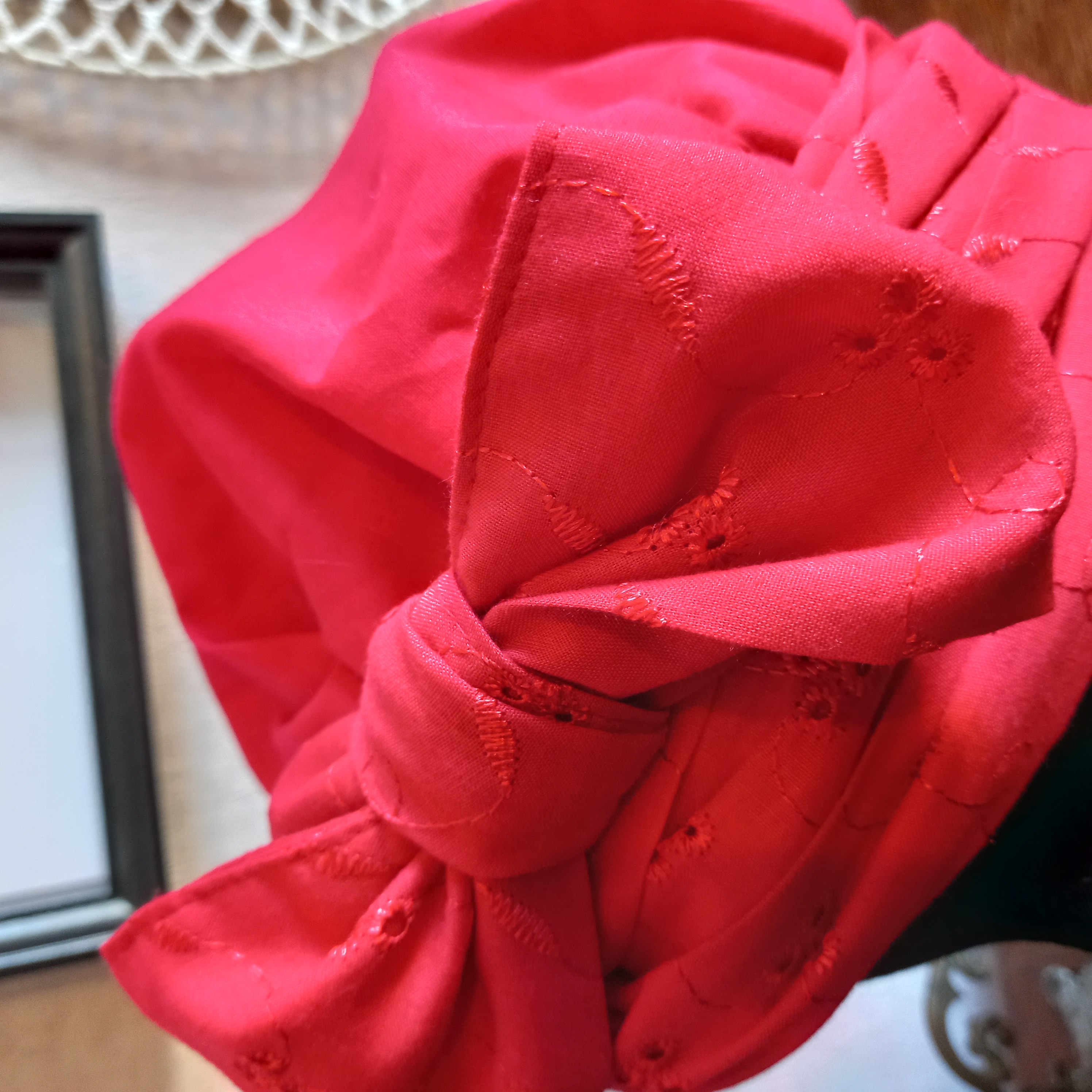 Turban rouge