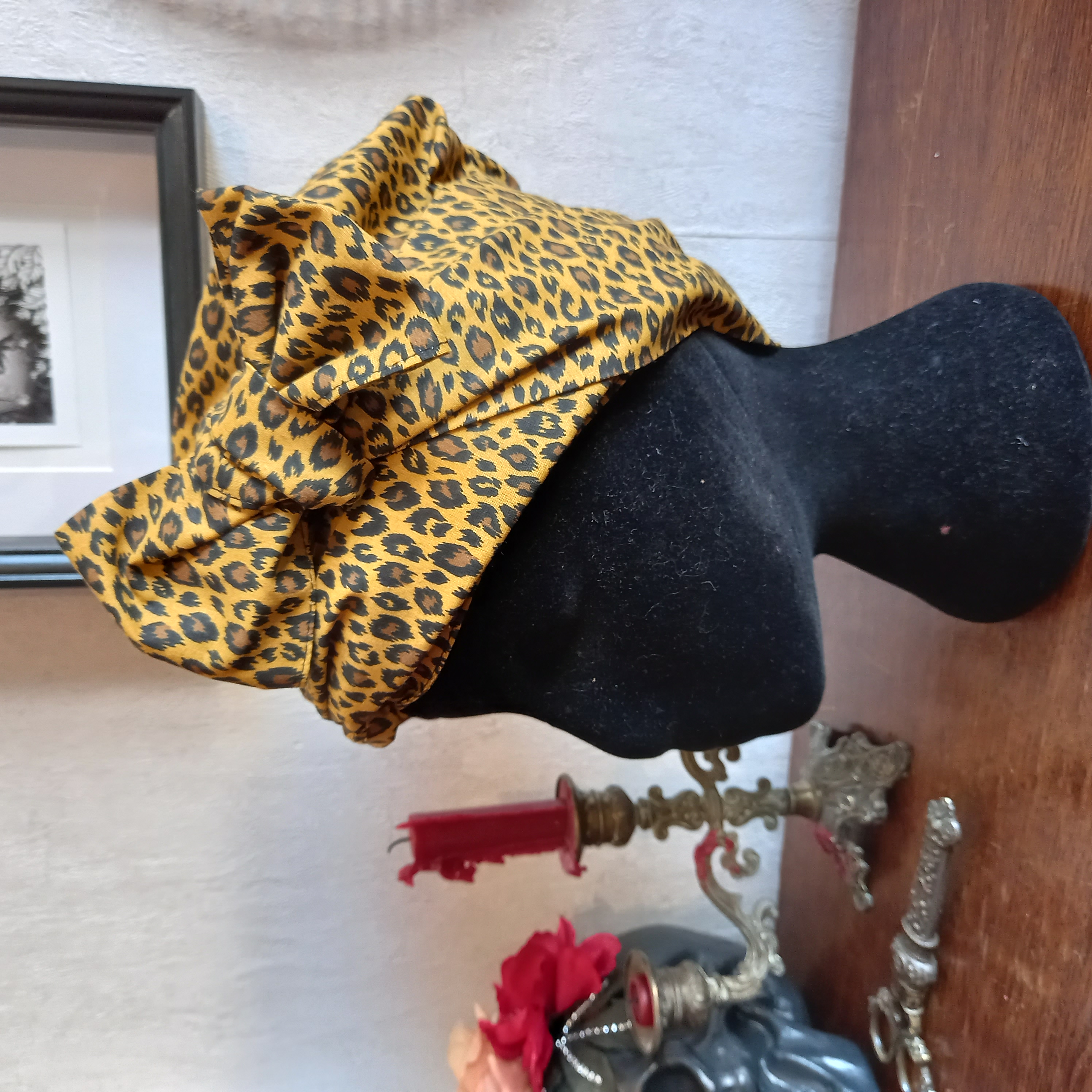 Turban léopard 