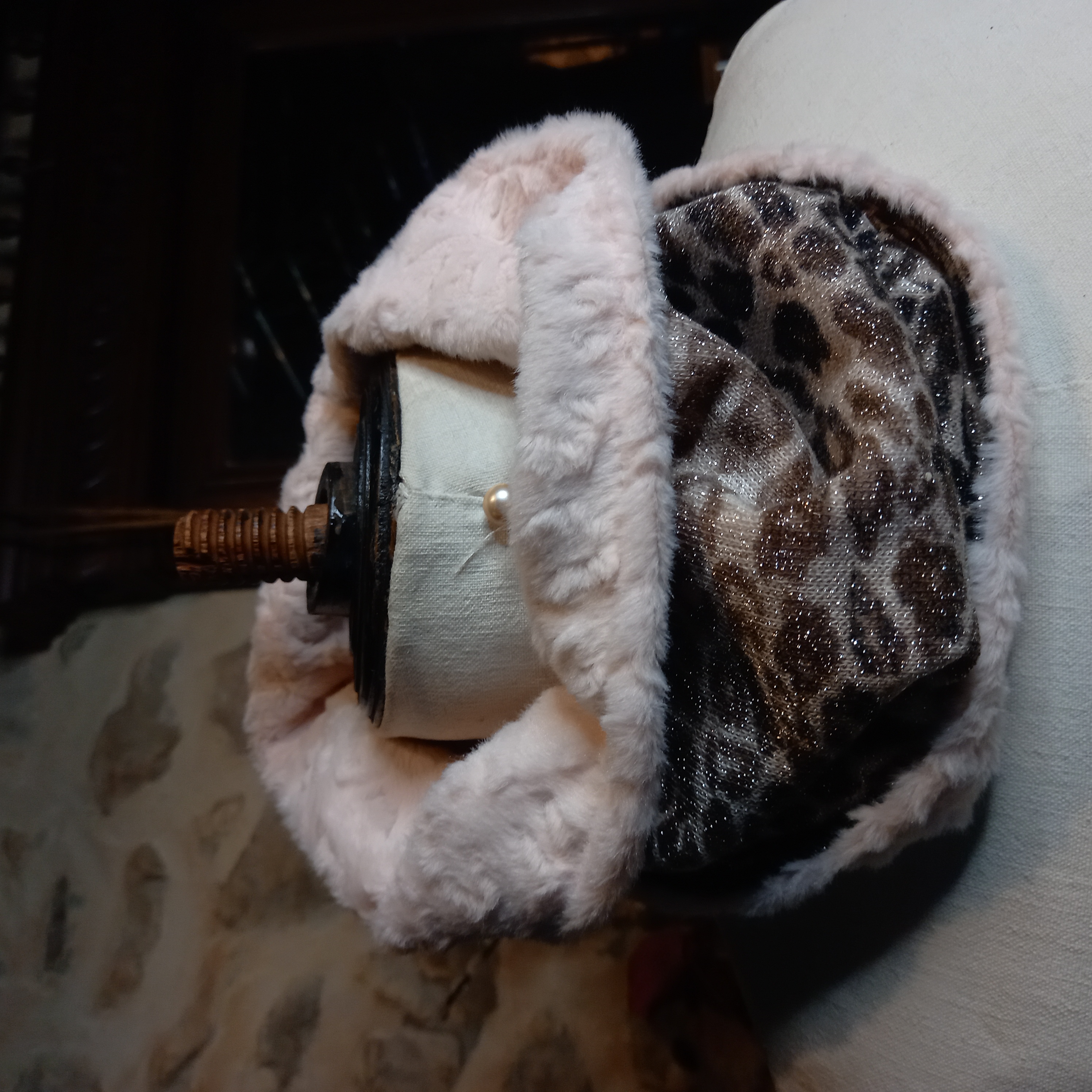 Tour de cou douceur léopard 