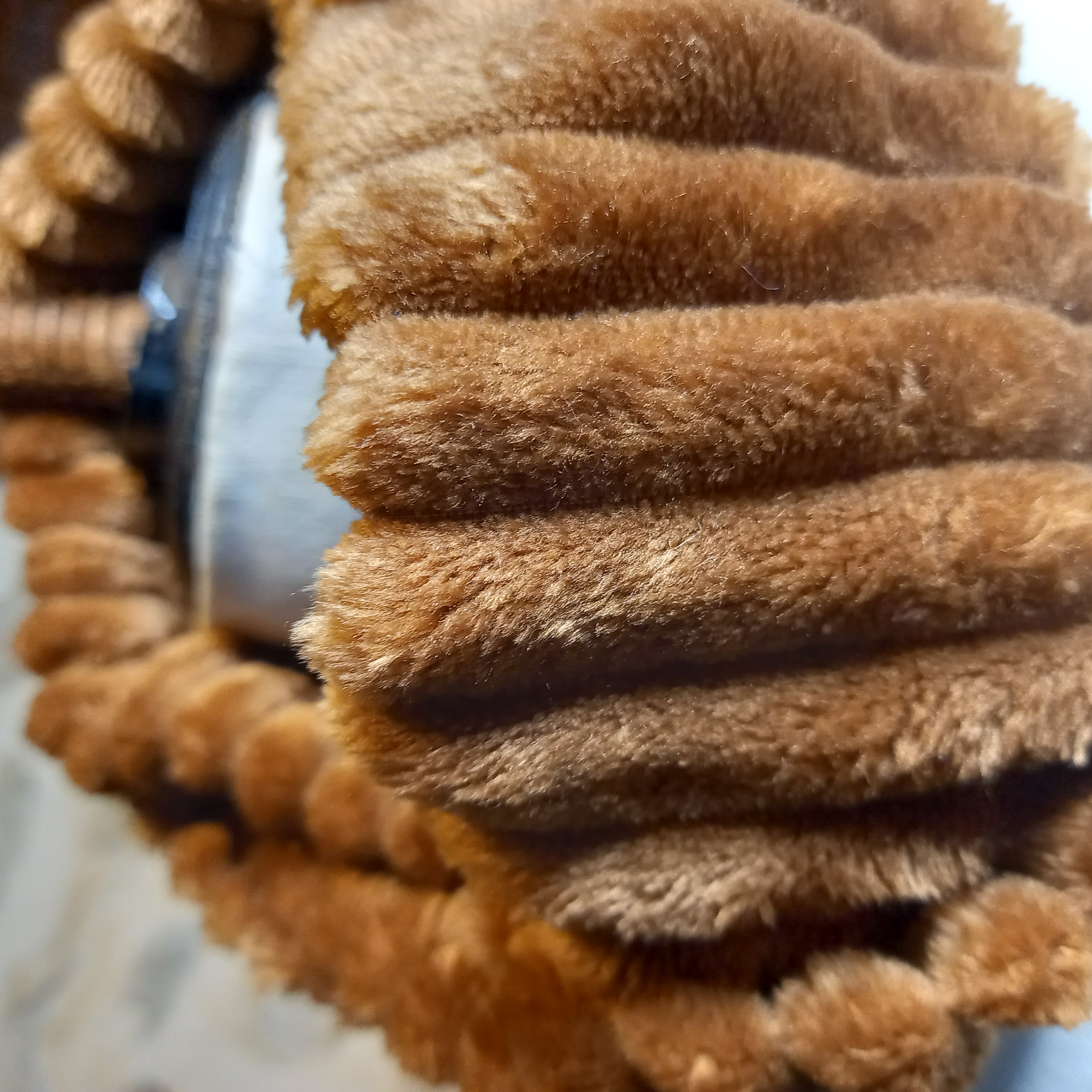 Tour de cou noir et cuivré