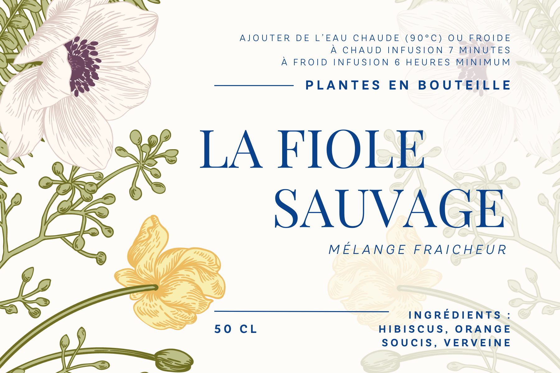 La fiole sauvage - Mélange fraicheur