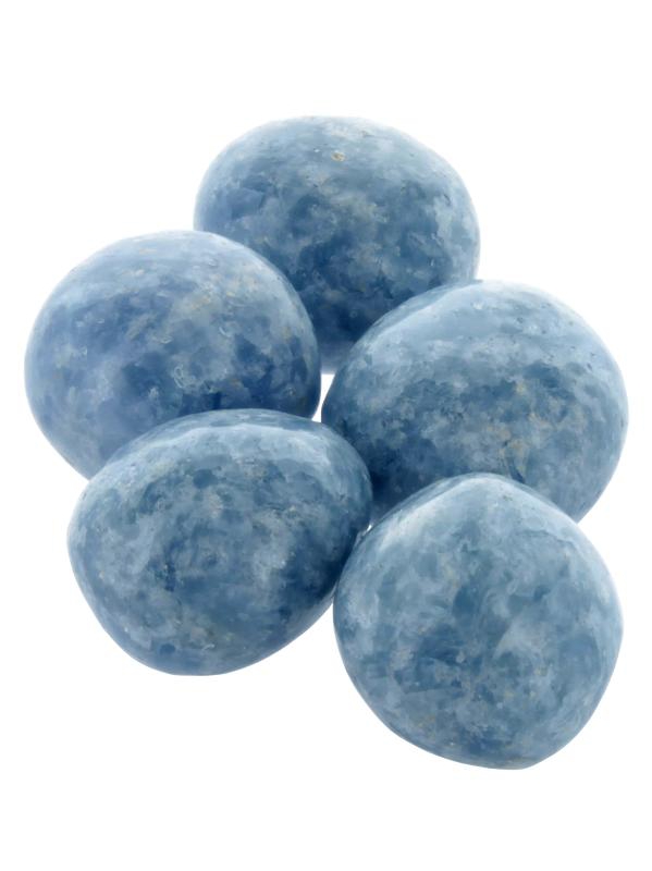Pierre roulée - Calcite bleue