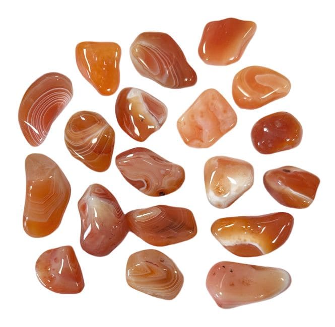 Pierre roulée - Cornaline