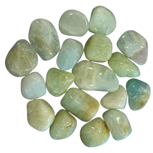 Pierre roulée - Aigue marine