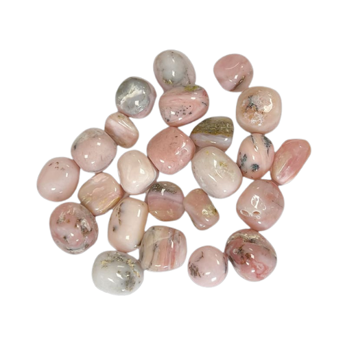 Pierre roulée - Opale rose