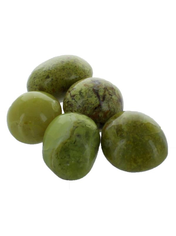 Pierre roulée - Opale verte