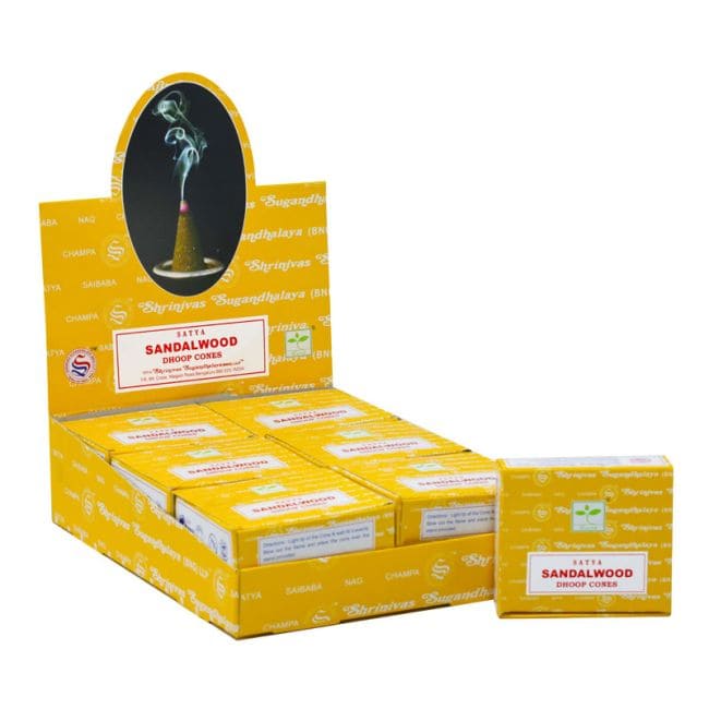 Encens en cône - Bois de santal