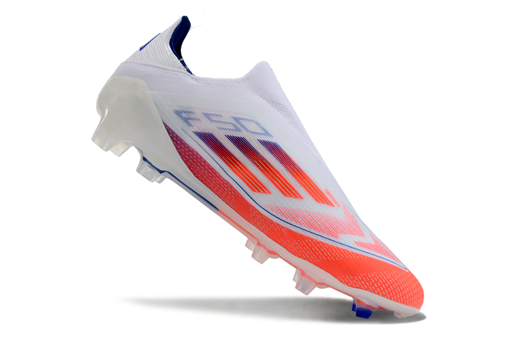 adidas F50 Elite Laceless FG Blanco Rojo