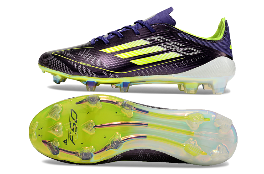 Adidas F50 Elite FG - Púrpura/Amarillo/Dorado