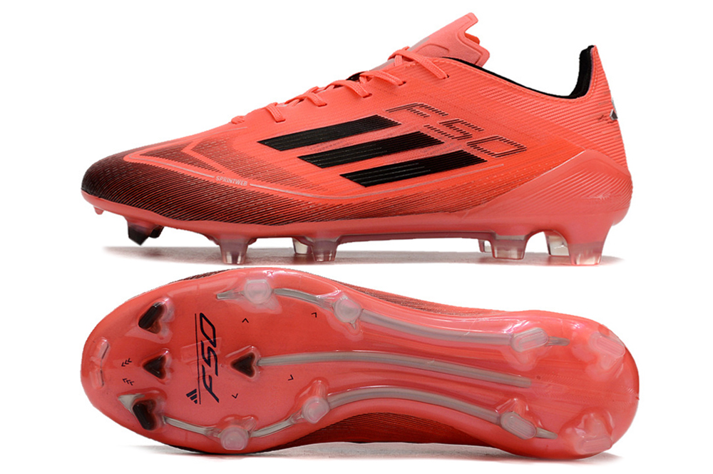 Adidas F50 Elite FG - Rojo/Negro/Plata