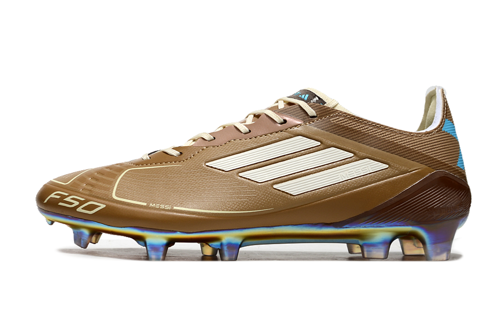  Adidas F50 Elite FG - Marrón/Blanco/Azul