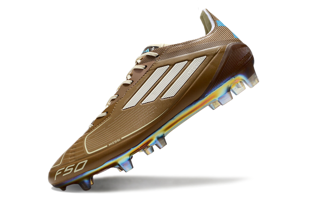  Adidas F50 Elite FG - Marrón/Blanco/Azul