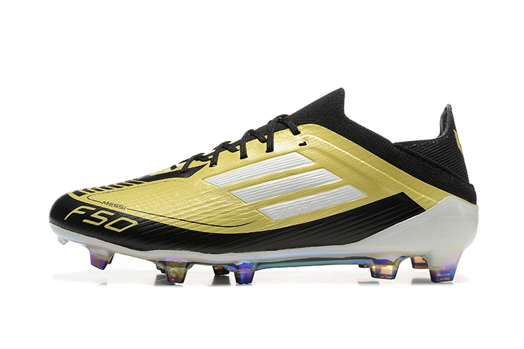  Adidas F50 Elite FG - Oro/Blanco/Negro
