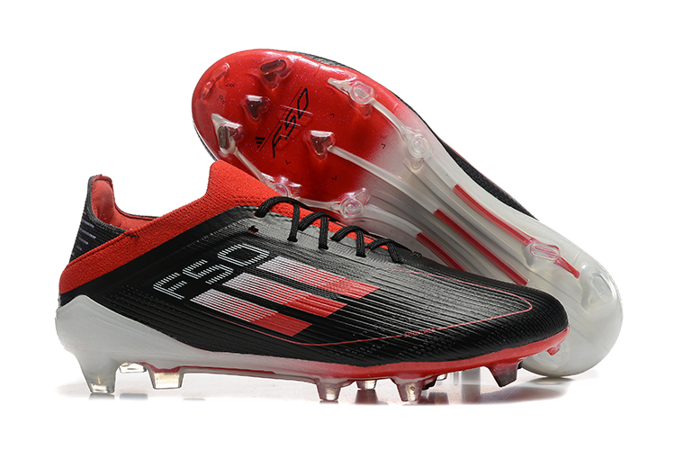  Adidas F50 Elite Laceless  FG - Negro/Rojo/Blanco