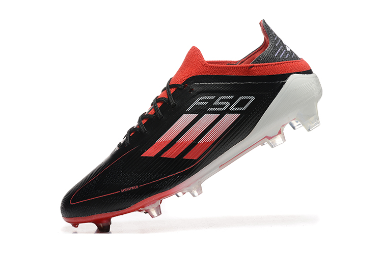  Adidas F50 Elite Laceless  FG - Negro/Rojo/Blanco