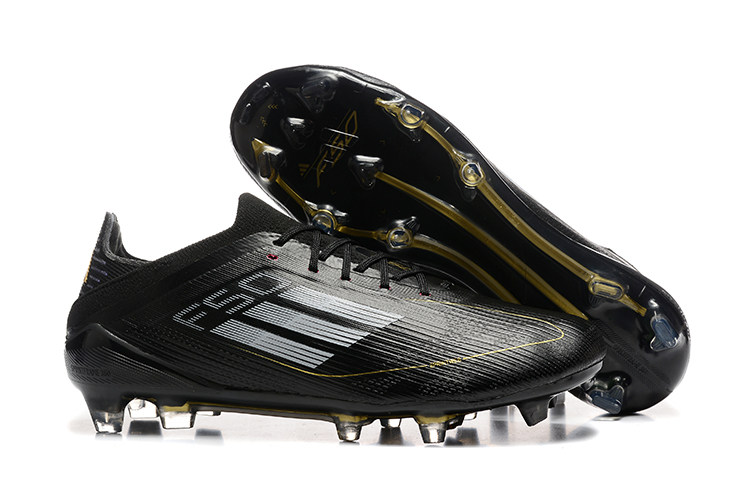  Adidas F50 Elite FG - Negro/Plata/Oro