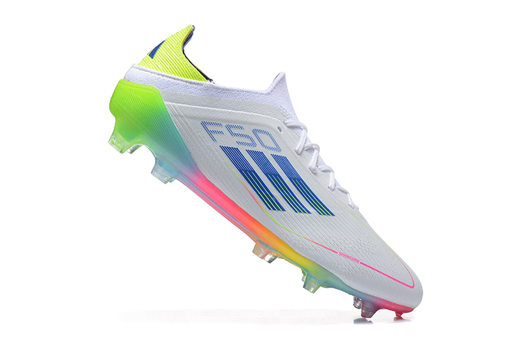  Adidas F50 Elite FG - Jade/Amarillo/Rosa/Dorado