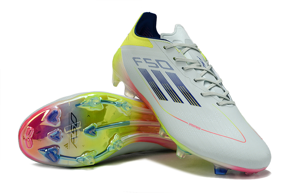  Adidas F50 Elite FG - Jade/Amarillo/Rosa/Dorado