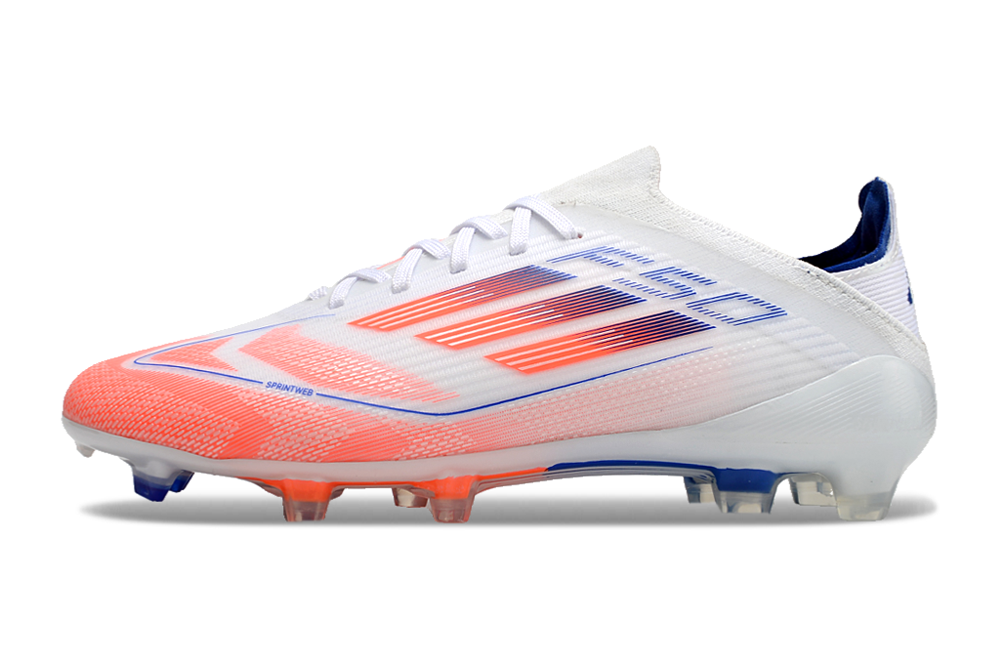  Adidas F50 Elite FG - Blanco/Rojo/Azul