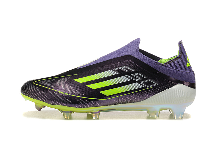 Adidas F50 Laceless Elite FG - Púrpura/Amarillo/Azul