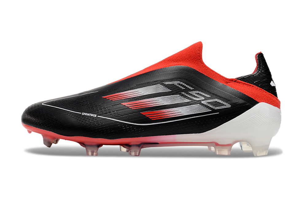 Adidas F50 Elite Laceless FG para terreno firme - Negro/Rojo/Blanco
