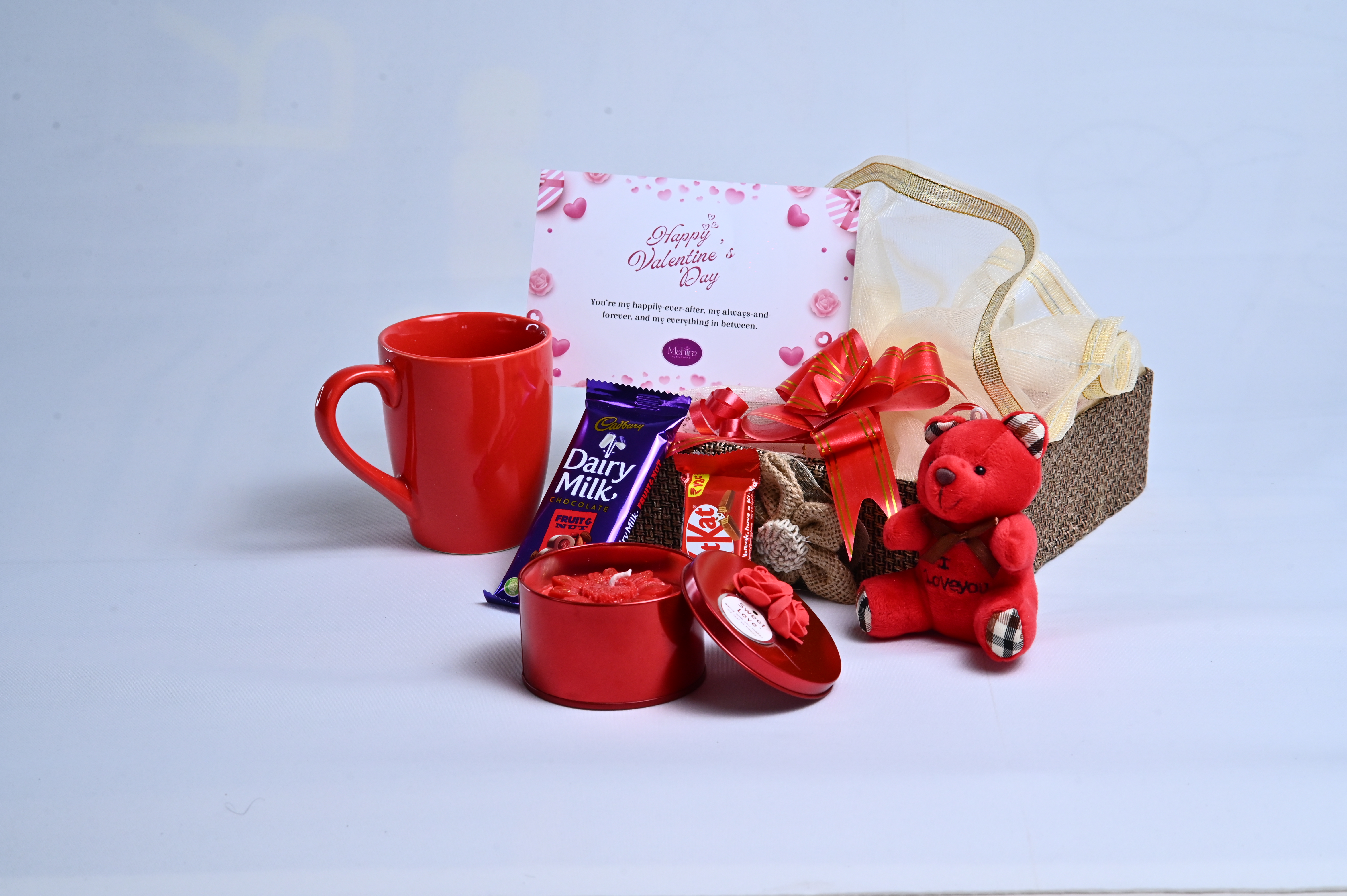 Special Gifts with red candle 