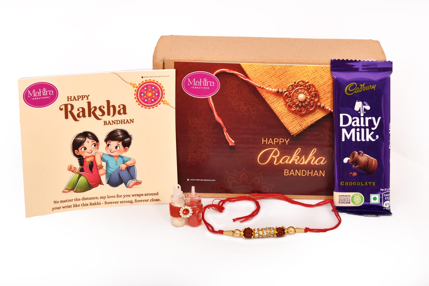 Special Rakhi for Brother with Chocolates