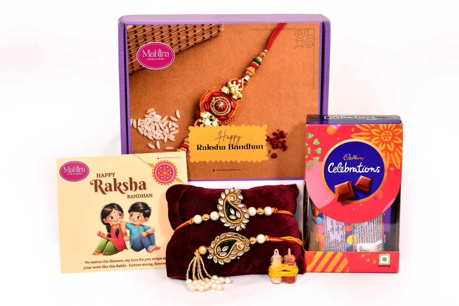 Mahira Special Rakhi for Bhaiya & Bhabhi