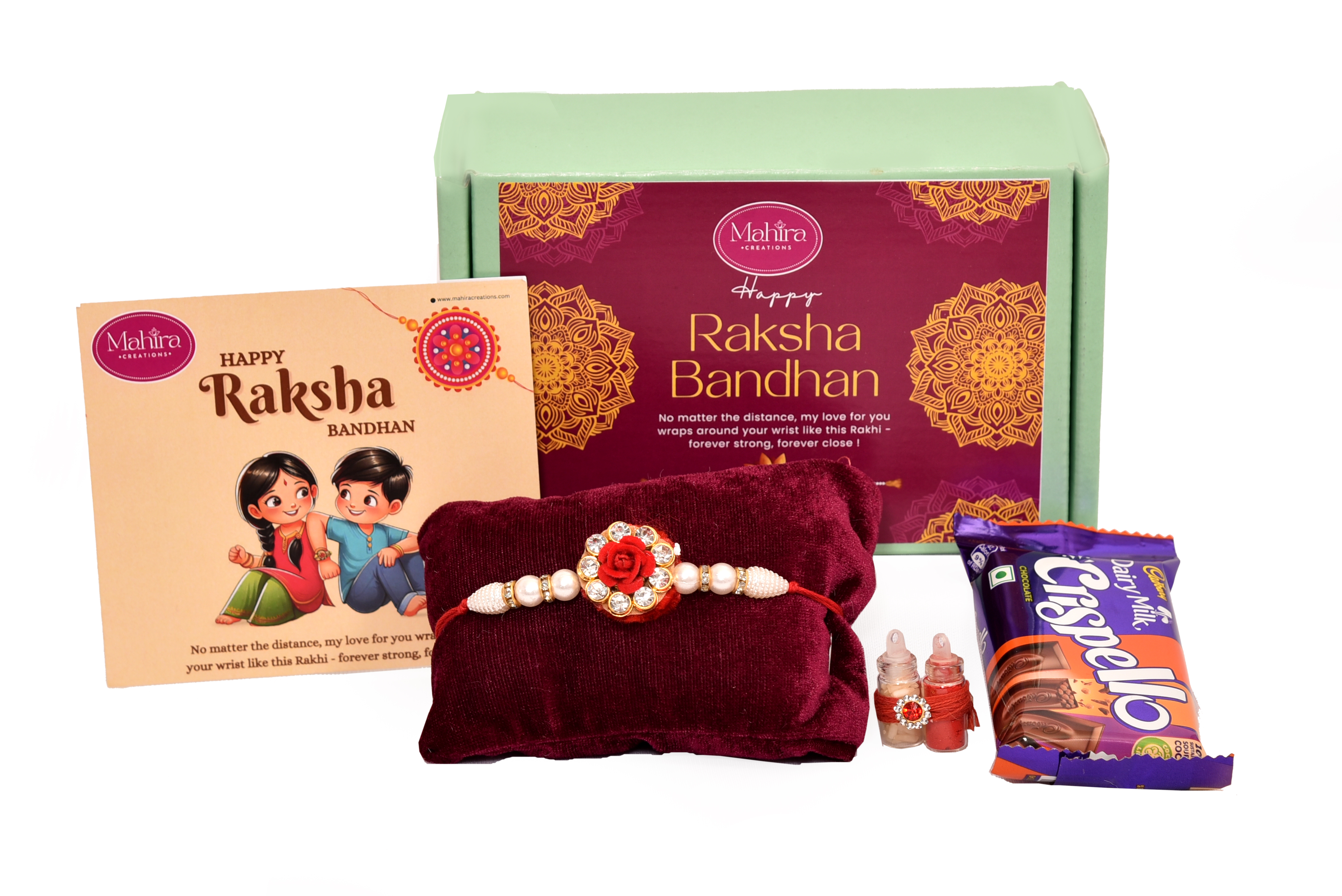 Rakhi for brother with Choclate