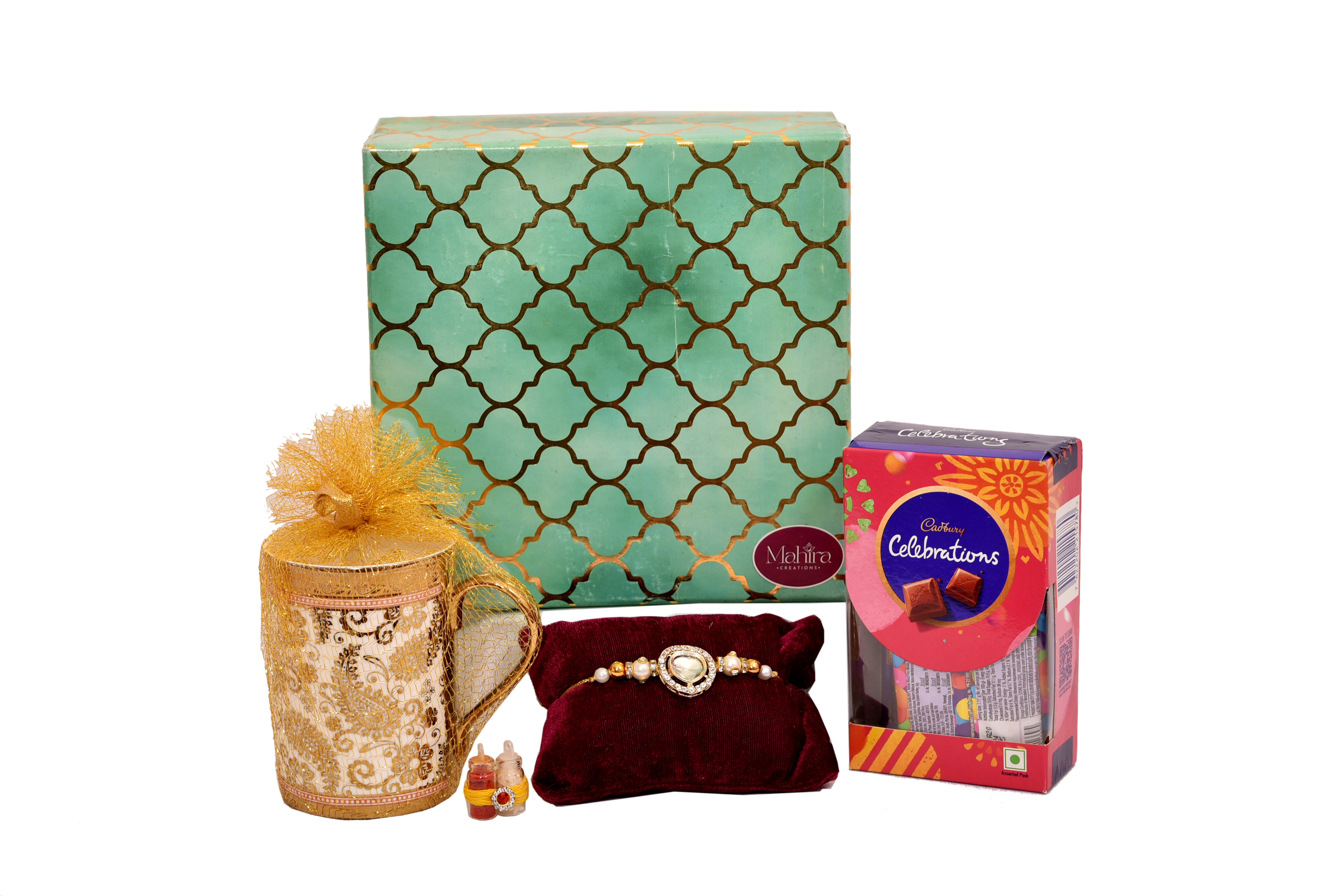 MAHIRA Special Rakhi with beautiful Coffee Mug and Choclates