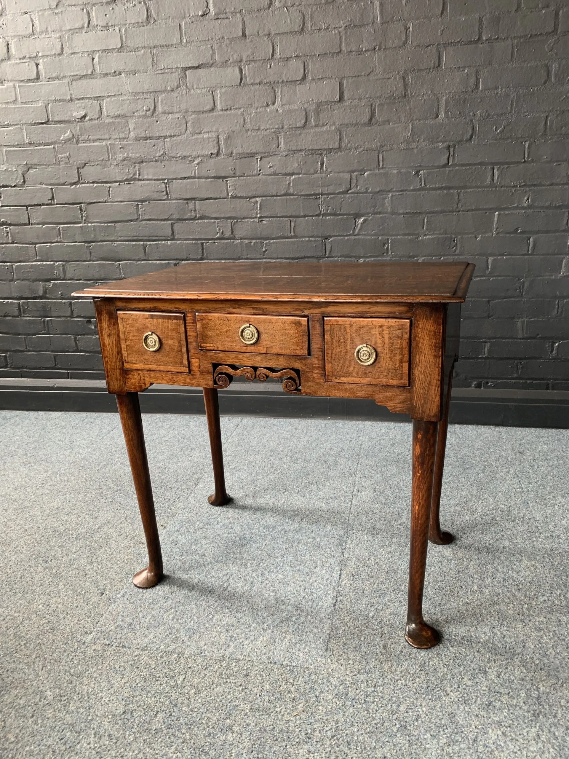 18th Century Oak Lowboy