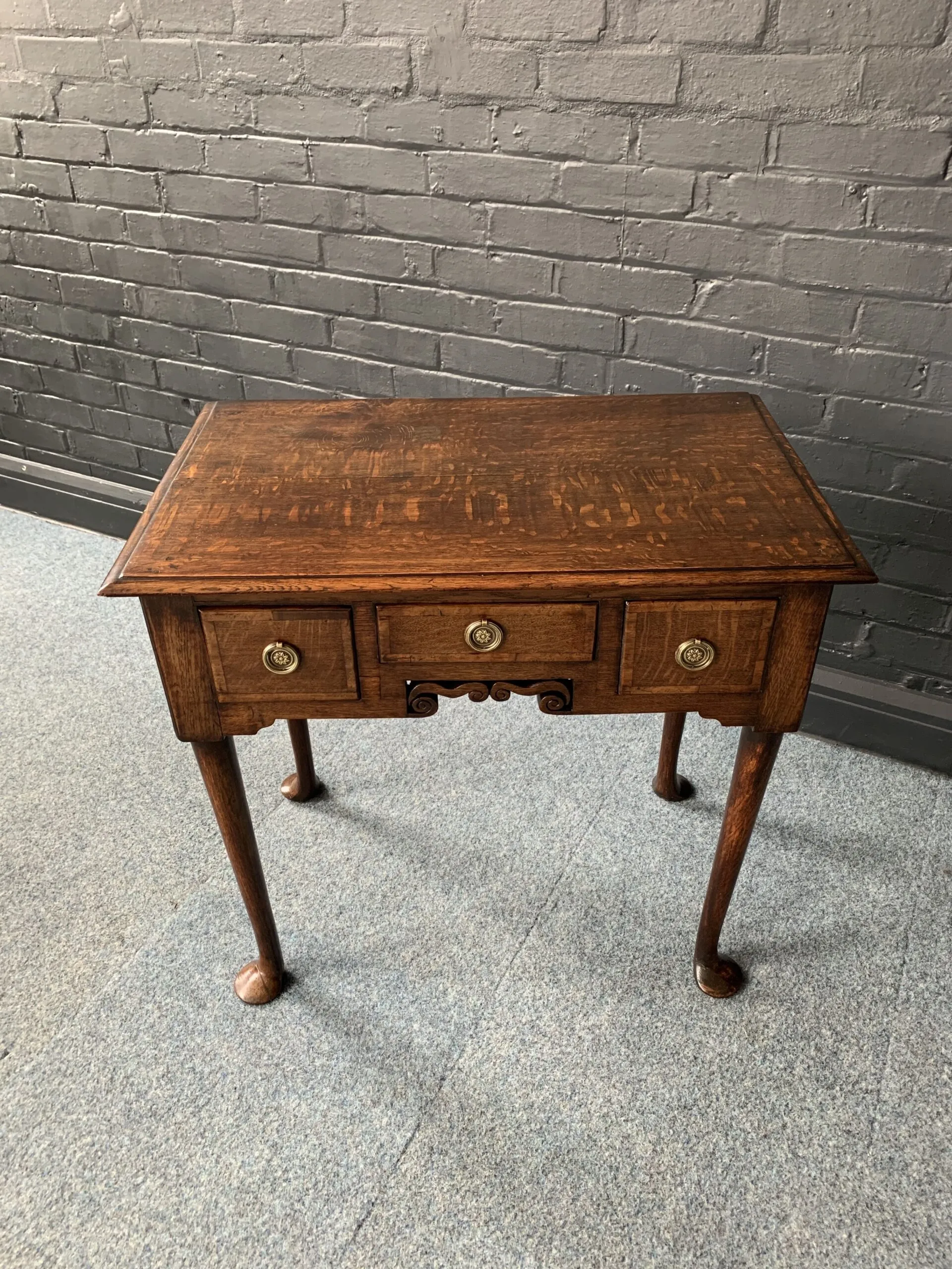 18th Century Oak Lowboy