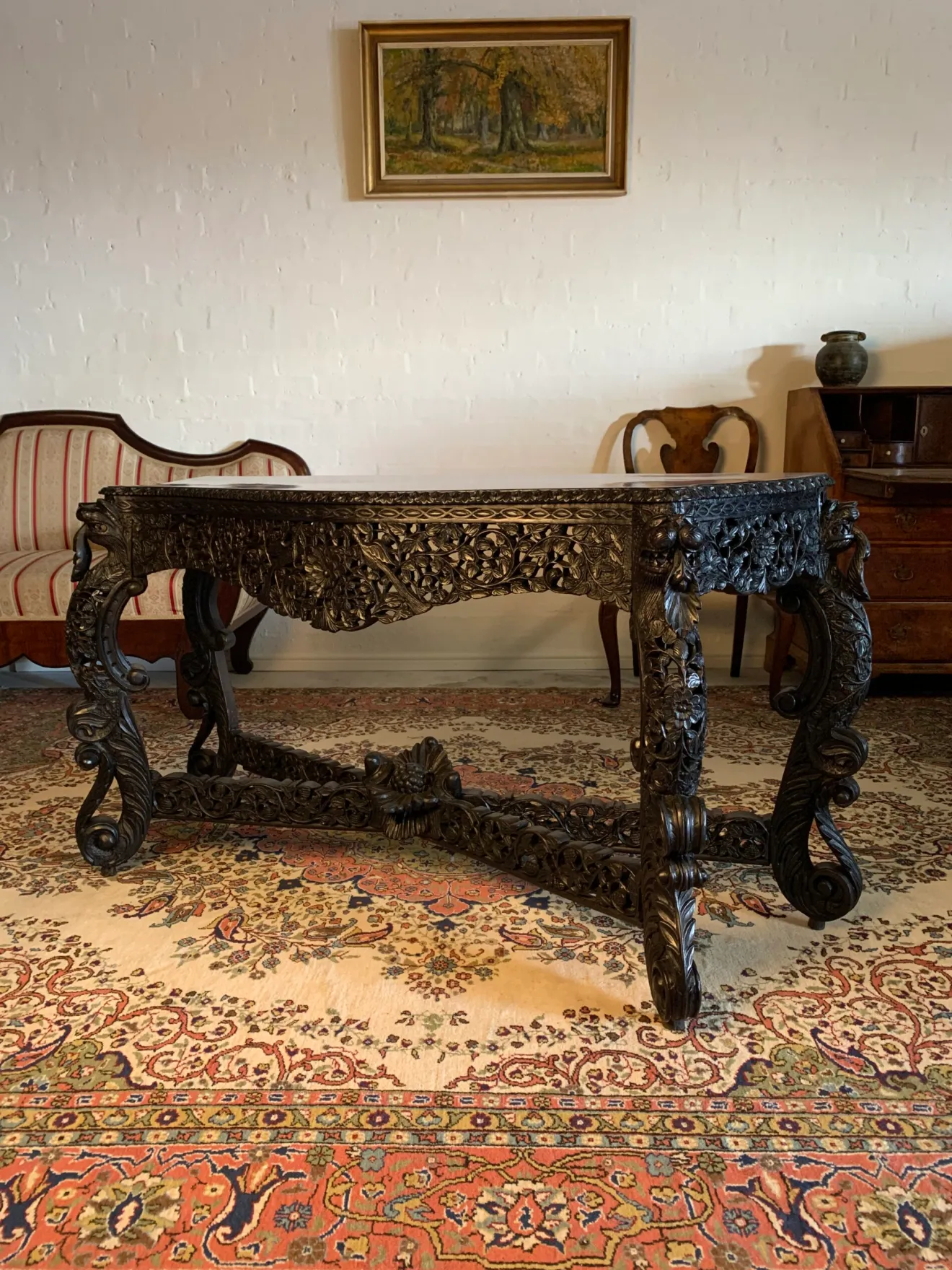 Anglo-Indian Console Table