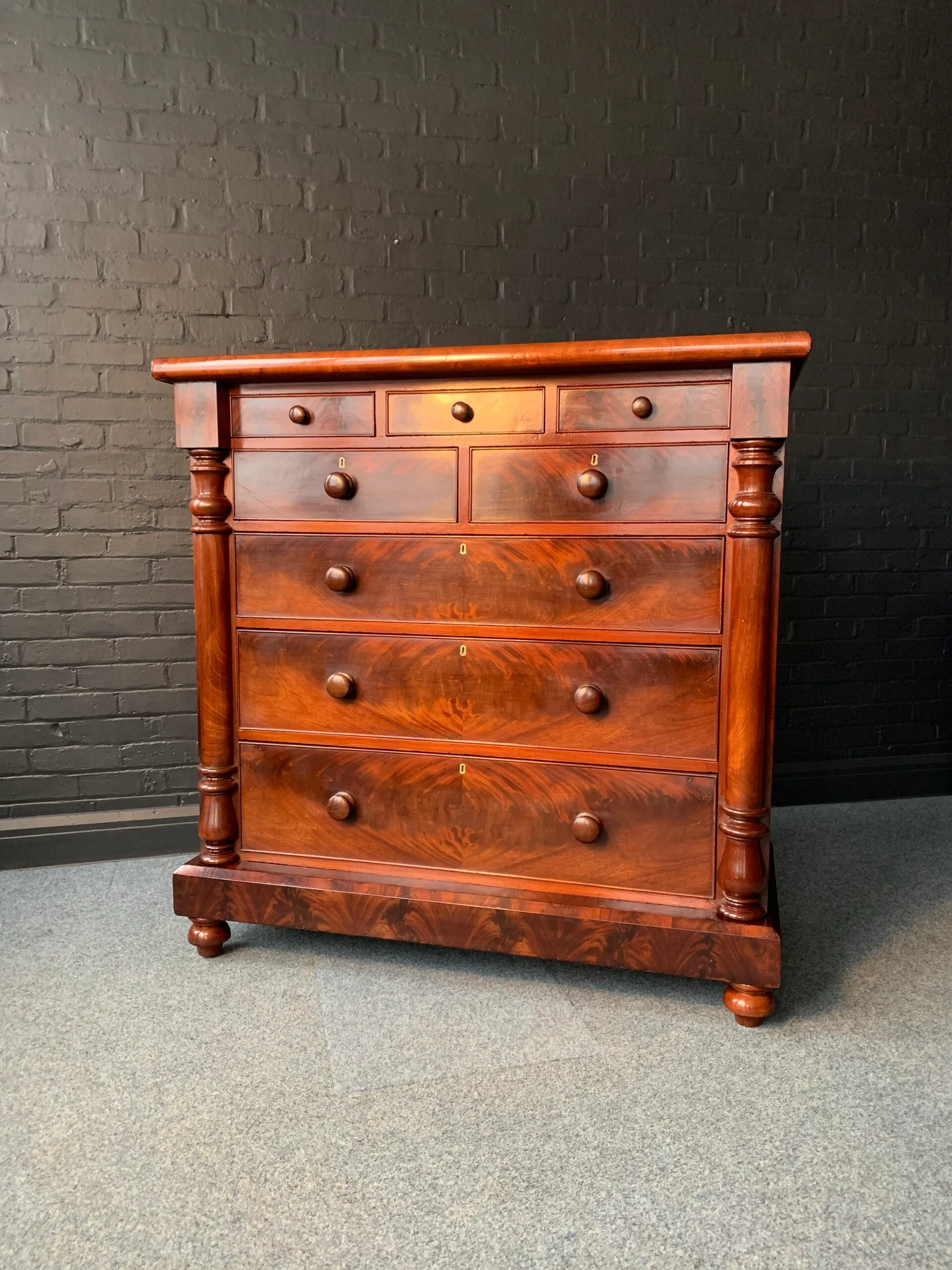 19th Century Chest Of Drawers By R H & J Simpson