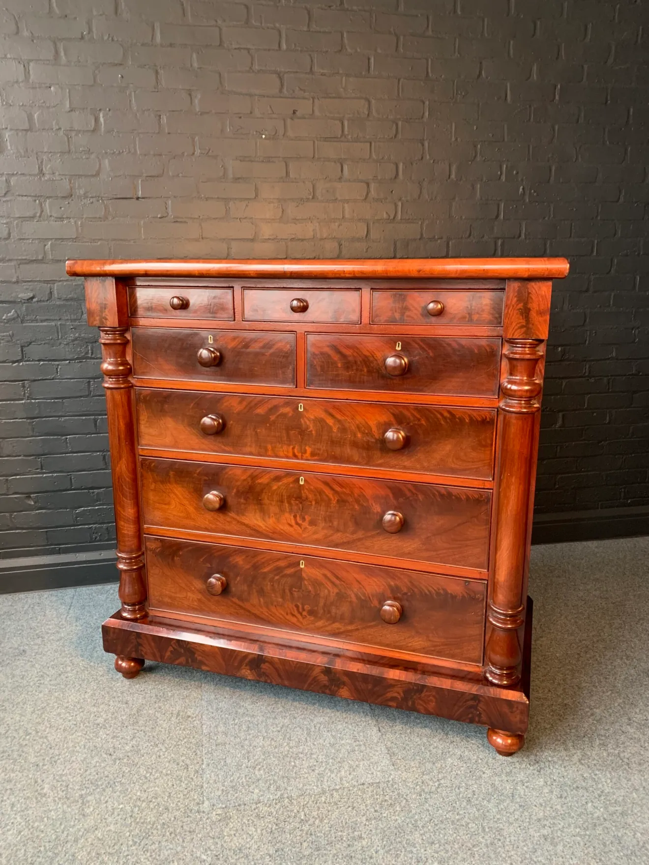19th Century Chest Of Drawers By R H & J Simpson