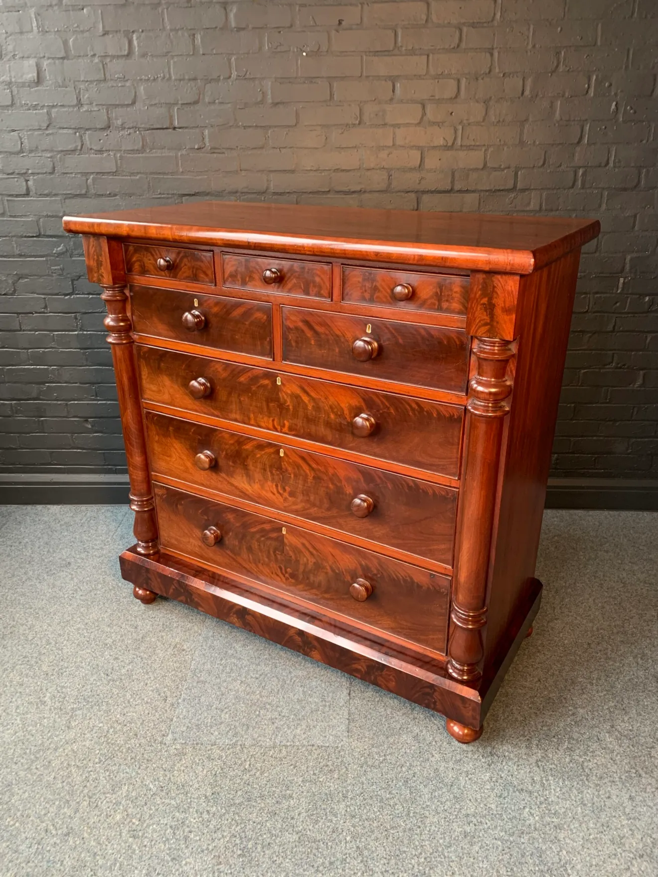 19th Century Chest Of Drawers By R H & J Simpson